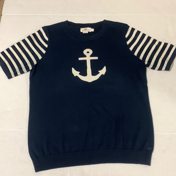 Vineyard Vines Anchor Knit Top - Picture 1 of 4